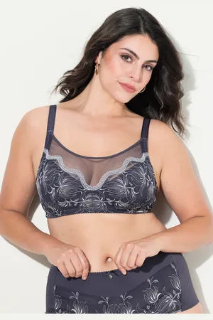 Ulla Popken Große Größen TRUYOU Bralette, Damen, , Größe: 100B, Polyester/Synthetische Fasern