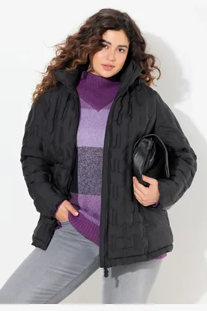 Ulla Popken Große Größen HYPRAR Steppjacke, Damen, , Größe: 42/44, Polyester/Synthetische Fasern
