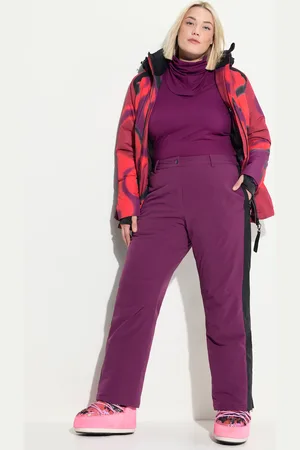 Ulla Popken Große Größen Thermo-Funktionshose, Damen, , Größe: 42, Polyester