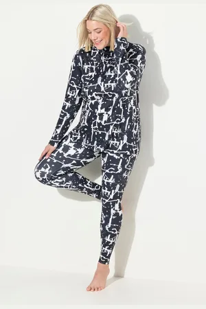 Ulla Popken Große Größen Funktionsleggings, Damen, , Größe: 42/44
