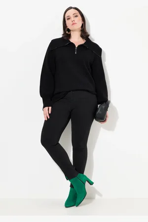 Ulla Popken Große Größen Jeans Sarah, Damen, , Größe: 42, Baumwolle/Polyester/Viskose