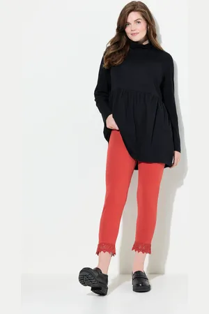 Ulla Popken Große Größen 7/8-Leggings, Damen, , Größe: 42/44, Baumwolle