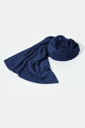 Ulla Popken Große Größen Chenille-Schal, Damen, , Größe: One Size, Polyester