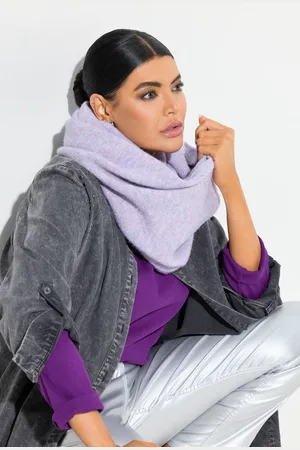 Ulla Popken Große Größen Strick-Loop, Damen, , Größe: One Size