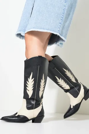 STUDIO UNTOLD Cowboy-Stiefel, Damen, , Größe: 41, Leder/Synthetische Fasern