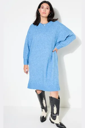 STUDIO UNTOLD Große Größen Strickkleid, Damen, , Größe: 42/44, Polyester/Synthetische Fasern