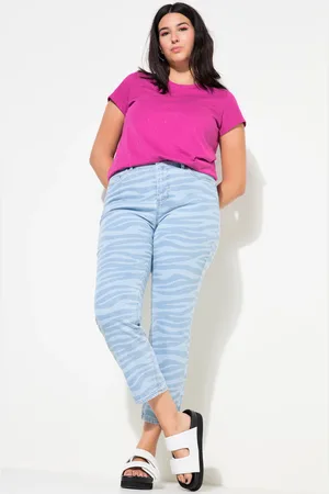 STUDIO UNTOLD Große Größen Mom-Jeans, Damen, , Größe: 42, Baumwolle
