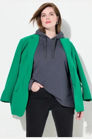Ulla Popken Große Größen Sweatshirt, Damen, , Größe: 42/44, Polyester/Baumwolle