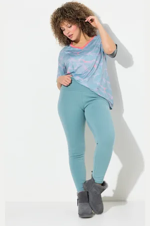 Ulla Popken Große Größen Leggings, Damen, , Größe: 42/44, Polyester/Baumwolle