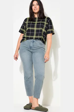 STUDIO UNTOLD Große Größen Mom-Jeans, Damen, , Größe: 42, Baumwolle