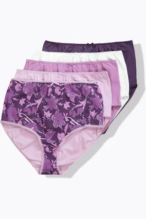Ulla Popken Große Größen Maxislips, Damen, , Größe: 42/44, Baumwolle/Synthetische Fasern/Elasthan