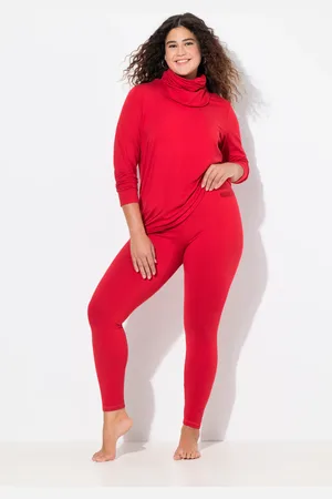 Ulla Popken Große Größen Ski-Funktionsleggings, Damen, , Größe: 42/44, Polyester