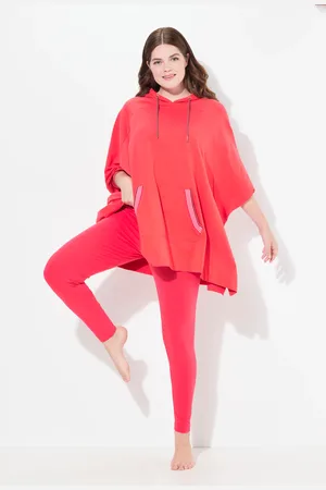 Ulla Popken Große Größen Leggings, Damen, , Größe: 46/48, Baumwolle