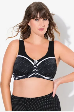 Ulla Popken Große Größen Entlastungs-BH, Damen, , Größe: 100C, Synthetische Fasern/Elasthan