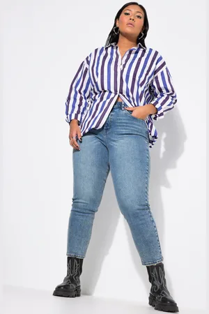 STUDIO UNTOLD Große Größen Mom-Jeans, Damen, , Größe: 42, Baumwolle