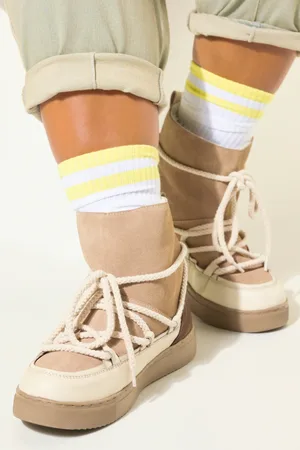 STUDIO UNTOLD Leder-Snowboots, Damen, , Größe: 38, Leder/Synthetische Fasern