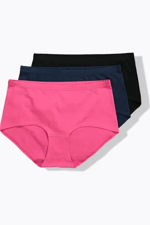 Ulla Popken Große Größen Hipster, Damen, , Größe: 42/44, Baumwolle