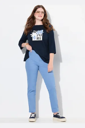Ulla Popken Große Größen Jeggings, Damen, , Größe: 42, Baumwolle