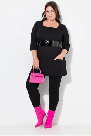 Ulla Popken Große Größen Longshirt, Damen, , Größe: 50/52, Baumwolle