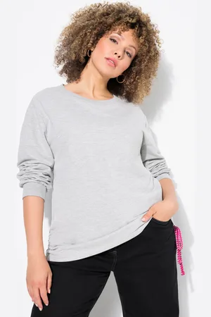 Ulla Popken Große Größen Sweatshirt, Damen, , Größe: 42/44, Baumwolle/Polyester