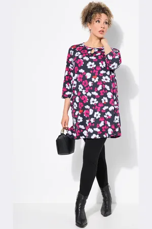 Ulla Popken Große Größen Longshirt, Damen, , Größe: 46/48, Baumwolle