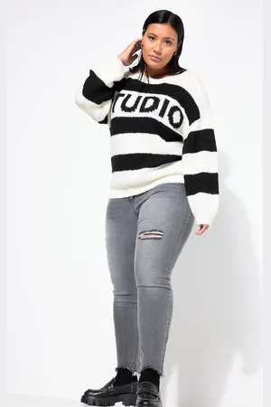 STUDIO UNTOLD Große Größen Skinny-Jeans, Damen, , Größe: 42, Baumwolle/Polyester