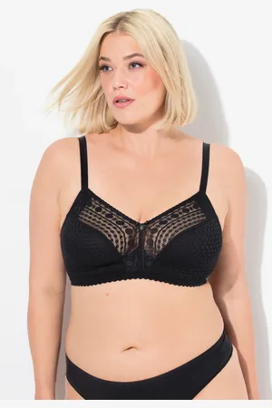 Ulla Popken Große Größen TRUYOU Bralette, Damen, , Größe: 100B, Synthetische Fasern/Elasthan