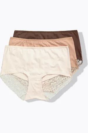 Ulla Popken Große Größen Hipster, Damen, , Größe: 42/44, Baumwolle/Synthetische Fasern/Elasthan