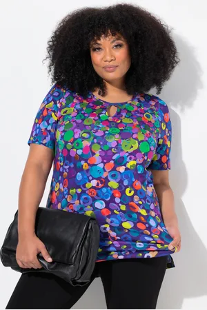 Ulla Popken Große Größen Longshirt, Damen, , Größe: 50/52, Baumwolle