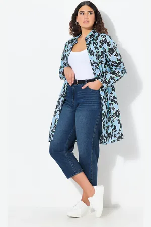 Ulla Popken Große Größen Mom-Jeans, Damen, , Größe: 42, Baumwolle