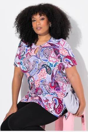 Ulla Popken Große Größen Longshirt, Damen, , Größe: 42/44, Baumwolle