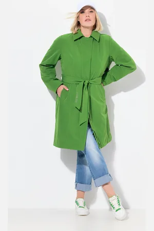 Ulla Popken Große Größen HYPRAR Softshell-Trenchcoat, Damen, , Größe: 42/44, Polyester