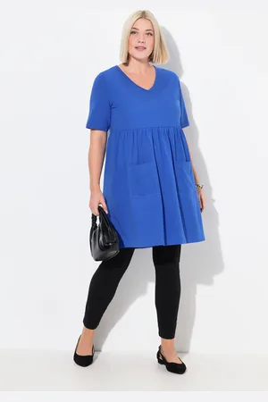 Ulla Popken Große Größen Longshirt, Damen, , Größe: 46/48, Baumwolle