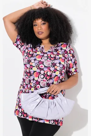Ulla Popken Große Größen Longshirt, Damen, , Größe: 54/56, Polyester