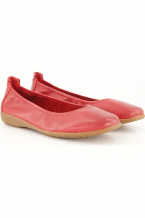 Ulla Popken Josef Seibel Leder-Ballerinas, Damen, , Größe: 38, Leder