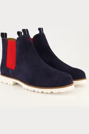 Ulla Popken Suede-Chelseaboots, Damen, , Größe: 38, Leder