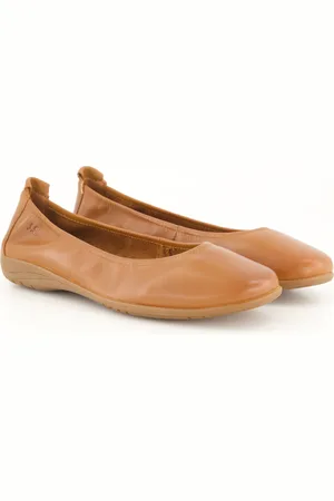 Ulla Popken Josef Seibel Leder-Ballerinas, Damen, , Größe: 45, Leder