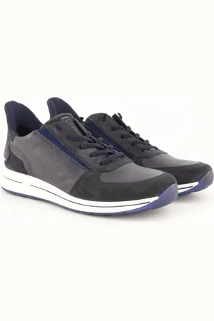 Ulla Popken Ara Leder-Sneaker, Damen, , Größe: 38, Sonstige/Leder