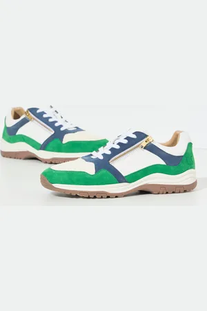 Ulla Popken Leder-Sneaker, Damen, , Größe: 38, Sonstige/Leder