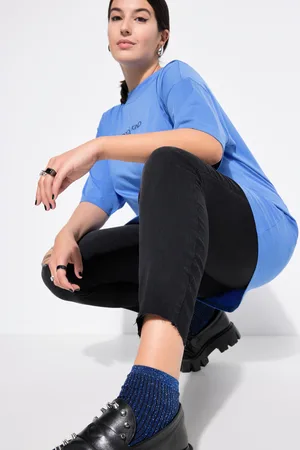 STUDIO UNTOLD Große Größen Skinny-Jeans, Damen, , Größe: 50, Baumwolle/Polyester
