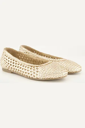 Ulla Popken Leder-Ballerinas, Damen, , Größe: 38, Leder