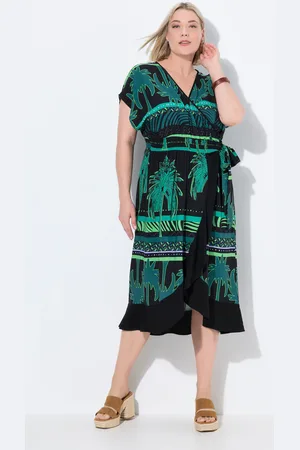 Ulla Popken Große Größen Kaftan, Damen, , Größe: 1=42-48, Viskose