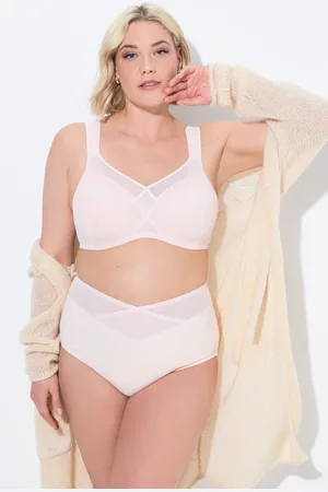 Ulla Popken Große Größen Bügel-BH, Damen, , Größe: 100B, Synthetische Fasern/Elasthan