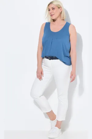 Ulla Popken Große Größen 7/8-Jeggings Sienna, Damen, , Größe: 42, Baumwolle/Polyester