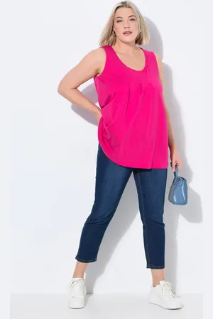 Ulla Popken Große Größen 7/8-Jeggings Sienna, Damen, , Größe: 44, Baumwolle/Polyester