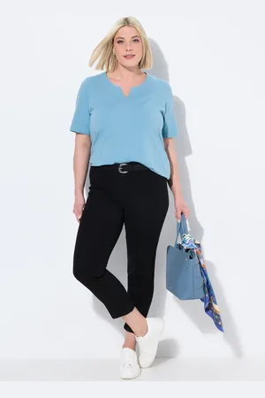 Ulla Popken Große Größen 7/8-Jeggings Sienna, Damen, , Größe: 44, Baumwolle/Polyester