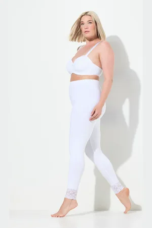 Ulla Popken Große Größen Leggins, Damen, , Größe: 42/44, Baumwolle