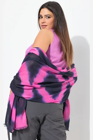 Ulla Popken Große Größen Schal, Damen, , Größe: One Size, Viskose