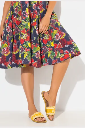 Ulla Popken Sandalen, Damen, , Größe: 38, Leder/Kunststoff