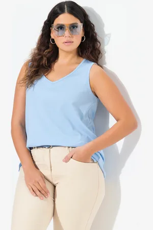 Ulla Popken Große Größen Top, Damen, , Größe: 46/48, Baumwolle